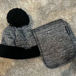 Calvin Klein Charcoal and Black Knit Set